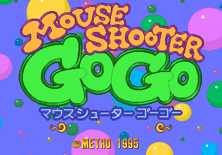 Mouse Shooter GoGo Title Screen