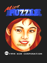 Miss Puzzle Title Screen