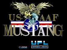 US AAF Mustang (25th May. 1990) Title Screen