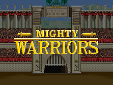 Mighty Warriors Title Screen