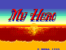 My Hero (US, not encrypted) Title Screen