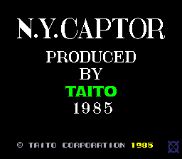 N.Y. Captor Title Screen