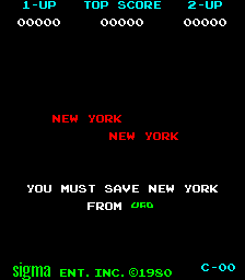 New York! New York! Title Screen