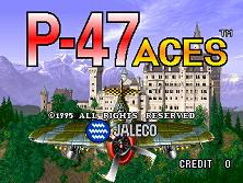 P-47 Aces Title Screen