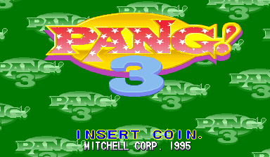Pang! 3 (Euro 950511) Title Screen