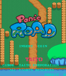 Panic Road (Japan) Title Screen