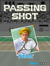 Passing Shot (World, 2 Players) (FD1094 317-0080) Title Screen