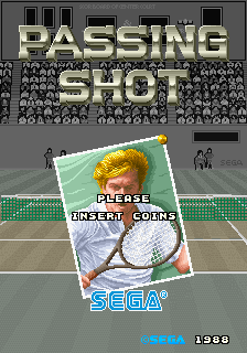 Passing Shot (Japan, 4 Players, System 16A) (FD1094 317-0071) Title Screen