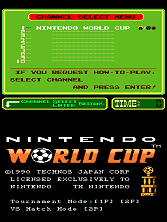 Nintendo World Cup (PlayChoice-10) Title Screen