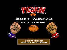 Pigskin 621AD (rev 1.1K 8/01/90) Title Screen