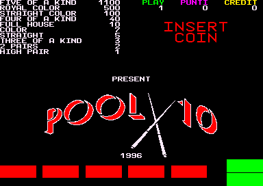 Pool 10 (Italian, set 3) Title Screen