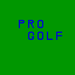 18 Holes Pro Golf (set 1) Title Screen