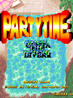 Party Time: Gonta the Diver II / Ganbare! Gonta!! 2 (World Release) Title Screen