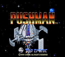 Pushman (Top Tronic license) Title Screen