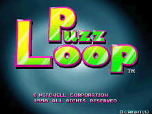 Puzz Loop (Europe, v0.94) Title Screen