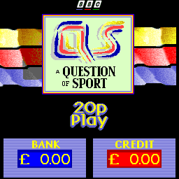 A Question of Sport (set 1, 39-960-107) Title Screen