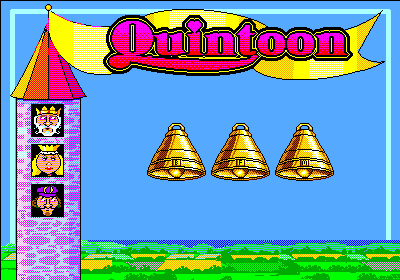 Quintoon (UK, Game Card 95-750-206) Title Screen