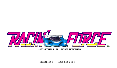 Racin' Force (ver EAC) Title Screen