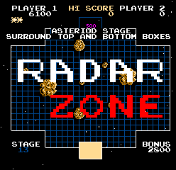 Radar Zone Title Screen