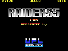 Raiders5 Title Screen