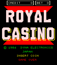 Royal Casino (D-2608208A1-2) Title Screen