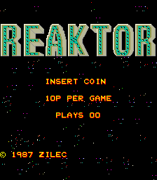 Reaktor (Track & Field conversion) Title Screen