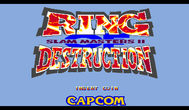 Ring of Destruction: Slammasters II (Asia 940831) Title Screen