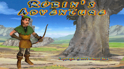 Robin's Adventure (Version 1.7E Dual) Title Screen