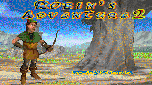 Robin's Adventure 2 (Version 1.7LT, set 1) Title Screen