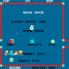 Rock Duck (prototype?) Title Screen