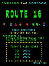 Route 16 (set 1) Title Screen