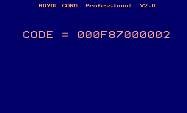 Royal Card v2.0 Professional Title Screen