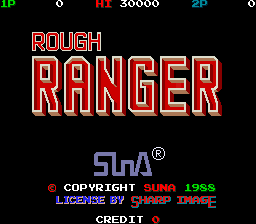 Rough Ranger (v2.0) Title Screen