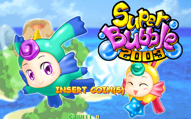 Super Bubble 2003 (World, Ver 1.0) Title Screen