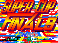 Super Cup Finals (Ver 2.2O 1994/01/13) Title Screen