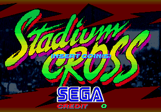 Stadium Cross (US) Title Screen