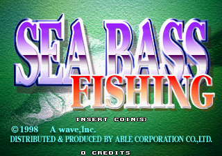 Sea Bass Fishing (JUET 971110 V0.001) Title Screen