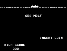 Sea Wolf (set 1) Title Screen
