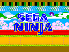 Sega Ninja (315-5102) Title Screen