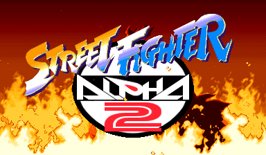 Street Fighter Alpha 2 (Euro 960229) Title Screen