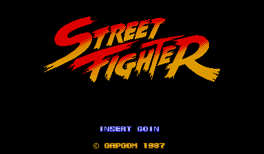 Street Fighter (Japan) (protected) Title Screen