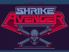 Shrike Avenger (prototype) Title Screen