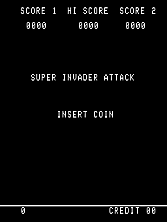 Super Invader Attack (bootleg of The Invaders) Title Screen