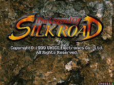 The Legend of Silkroad Title Screen