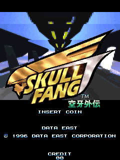 Skull Fang (Japan) Title Screen