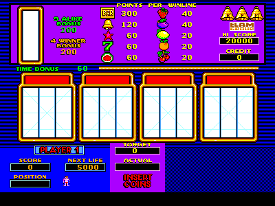 Slots (Dutch, Game Card 95-750-368) Title Screen