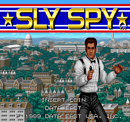 Sly Spy (US revision 4) Title Screen
