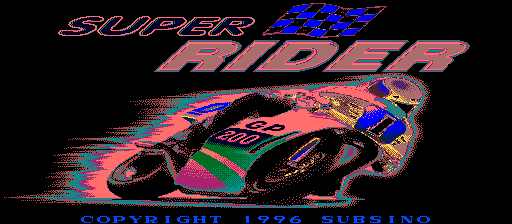 Super Rider (Italy, v2.0) Title Screen