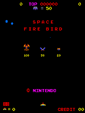 Space Firebird (rev. 04-u) Title Screen