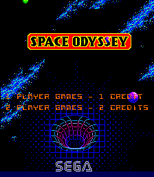 Space Odyssey (version 1) Title Screen